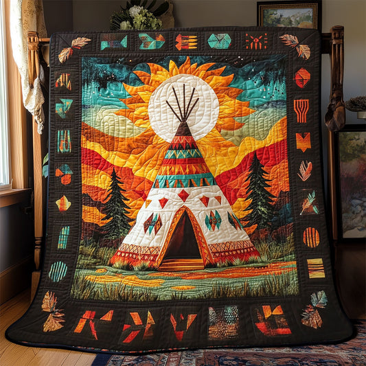 Sunlit Spirit Tepee WJ3112019CL Quilt