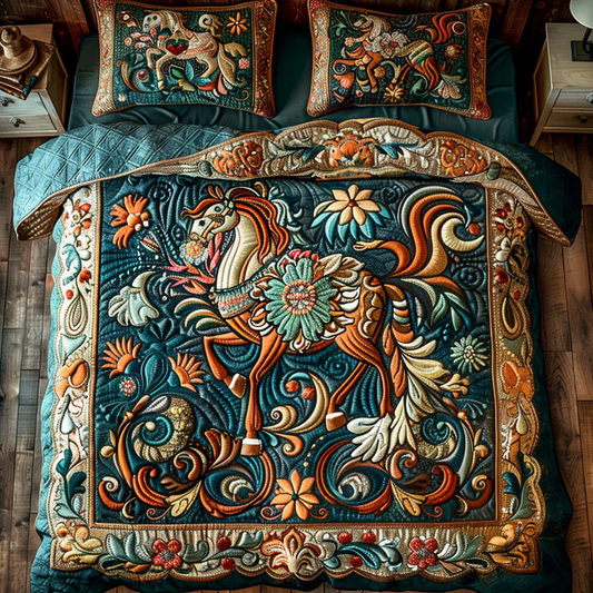 Flower Horse WY0301011CL Duvet Cover Set