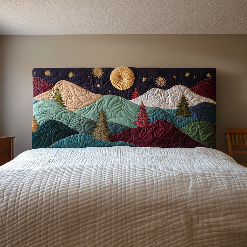 Colorful Hills QA2912018CL Quilted Headboard Slipcover