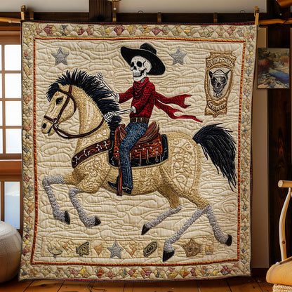 Desert Skeleton Cowboy WN1205009CL Quilt