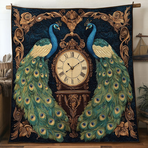 Peacock And Timekeeper WN2705062CL Quilt