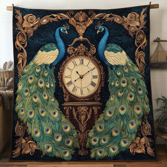 Peacock And Timekeeper WN2705062CL Quilt