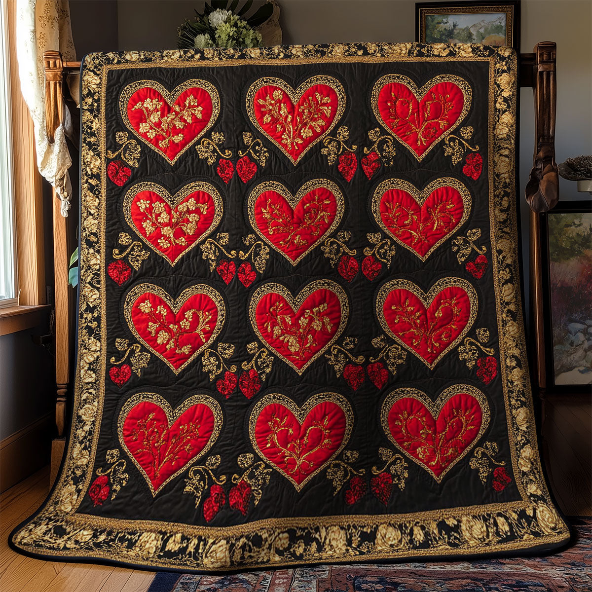 Mystic Red Heart WY1202109CL Quilt