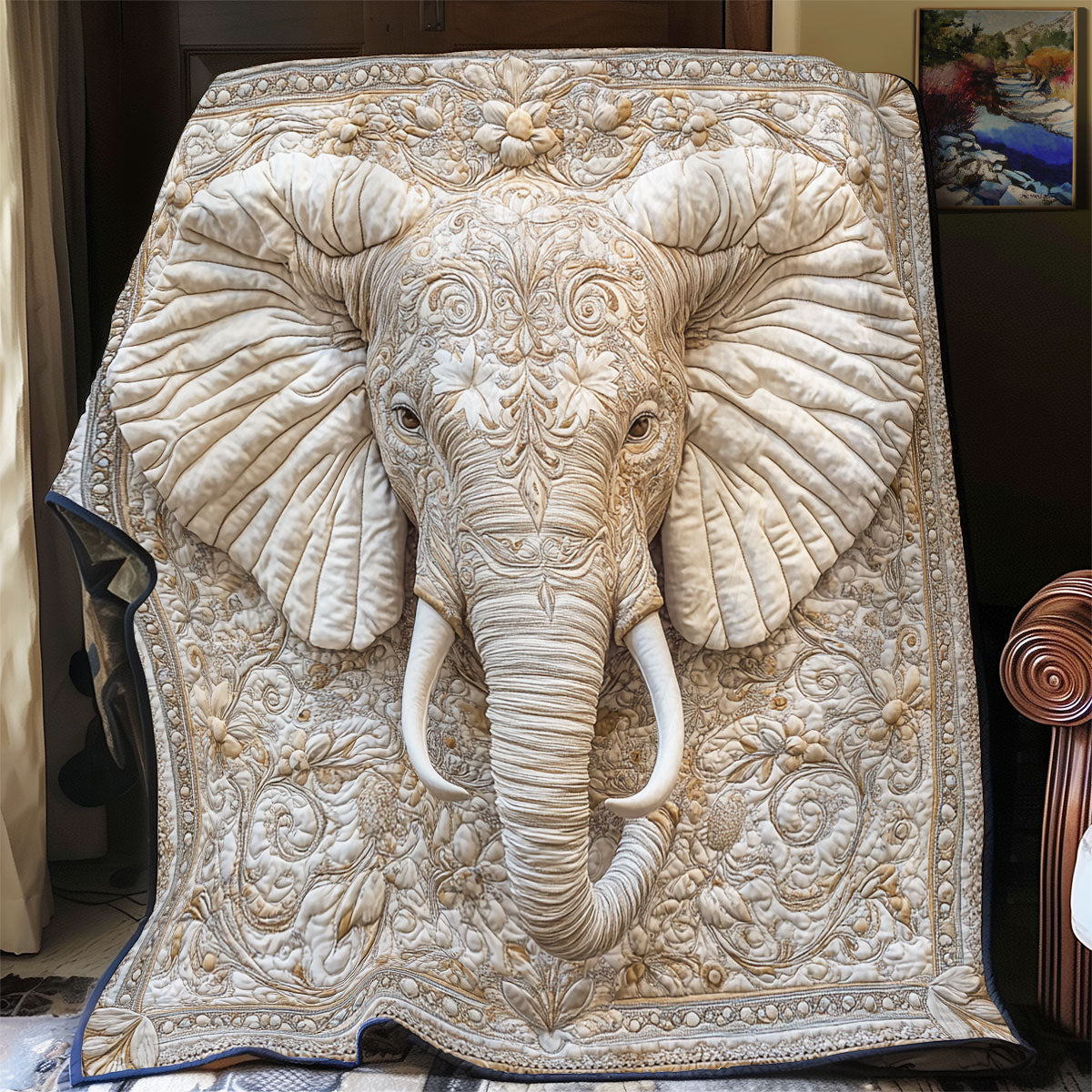 Majestic Elephant WX3105039CL Quilt