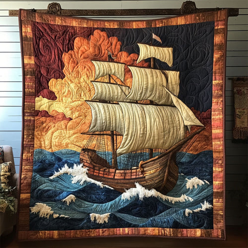 Sea Of Embers WY0304025CL Quilt