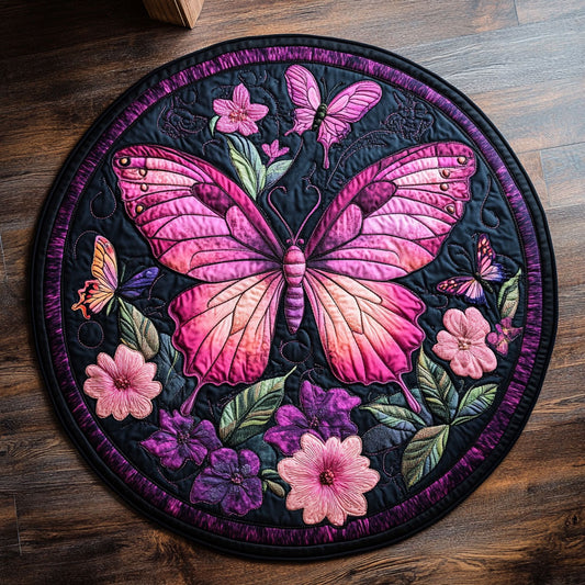 Magic Wings CW0207028CL Quilted Round Mat