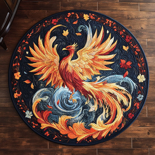 Magnificent Phoenix WX1505025CL Quilted Round Mat