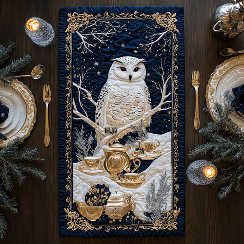 Starlit Silence CP2705034CL Quilted Table Runner