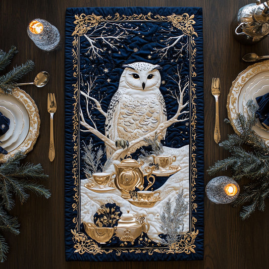 Starlit Silence CP2705034CL Quilted Table Runner