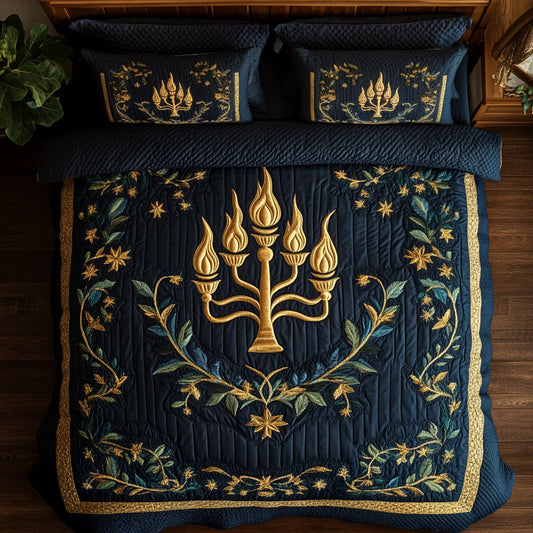 Hanukkah Light Song WN1407024CL Duvet Cover Set