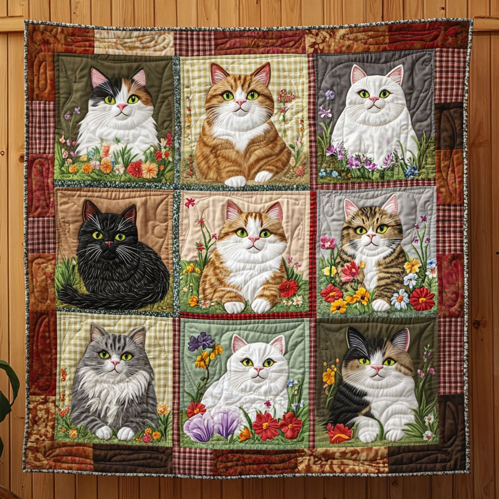 Petal Purr CP0811007CL  Quilt