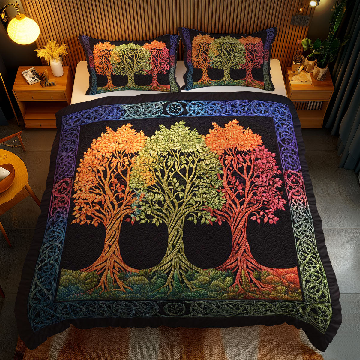 Celestial Tree Of Life WN1203088CL Duvet Cover Set