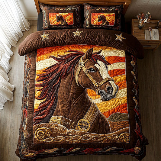 Sunset Stallion CP0909040CL Duvet Cover Set