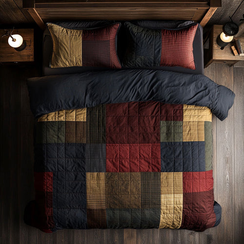 Homestead Patchwork WX1906016CL Duvet Cover Set