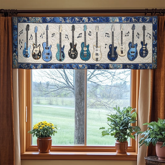 Guitar Symphony WN0407122CL Quilted Valance