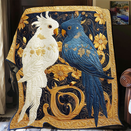 Couple Parrot WY1801058CL Quilt