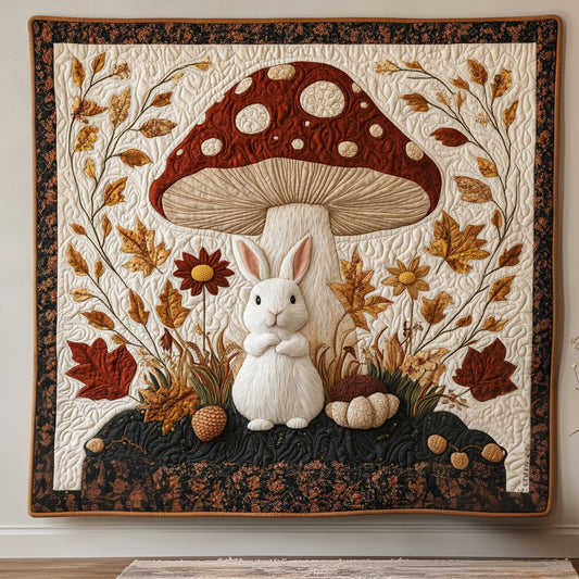 Rabbit Beneath The Mushroom DH2009026CL Quilt