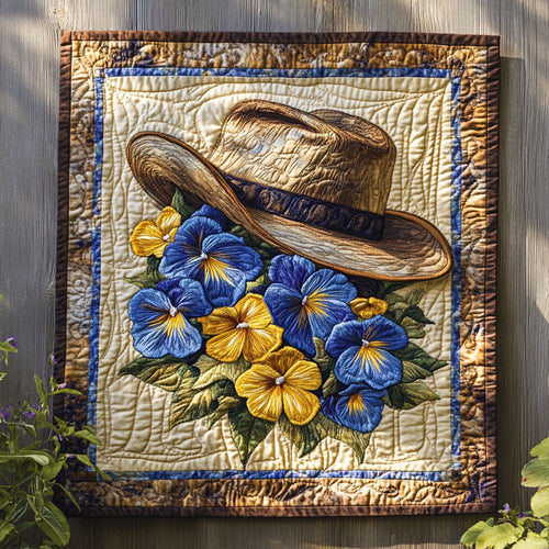 Golden Cowboy Hat WN2409022CL Quilt