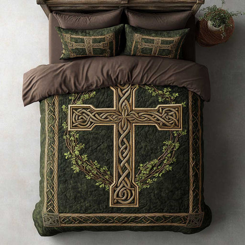 Celtic Cross Vine WN1904028CL Duvet Cover Set