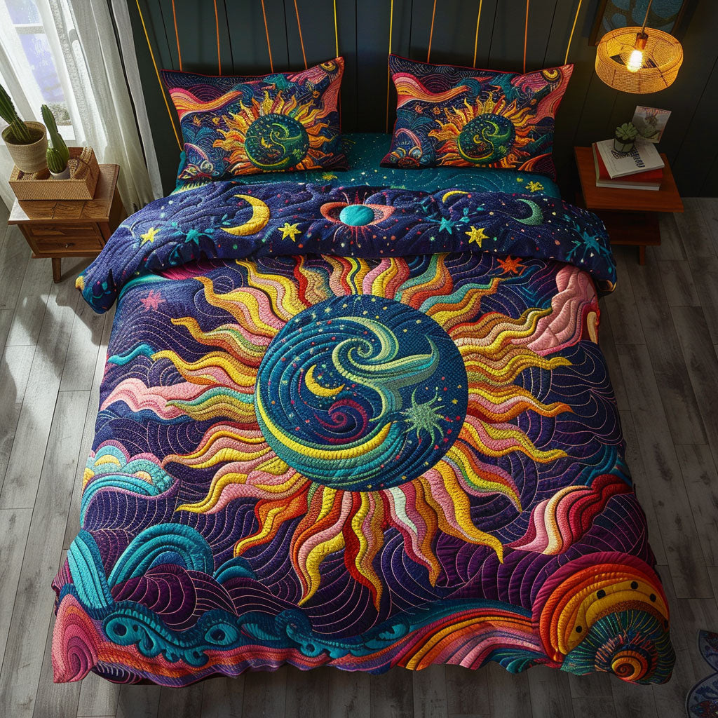 Cosmic Tide CP0804019CL Duvet Cover Set