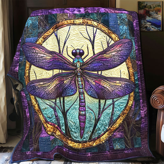 Purple Dragonfly WX0805029CL Quilt