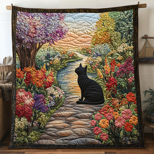 Gardenia Black Cat WP1905018CL Quilt