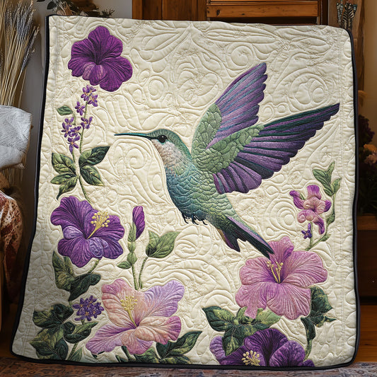 Hummingbird Garden Bloom WX1306019CL Quilt