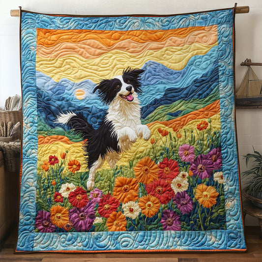 Border Collie Bounce WN1004019CL Quilt