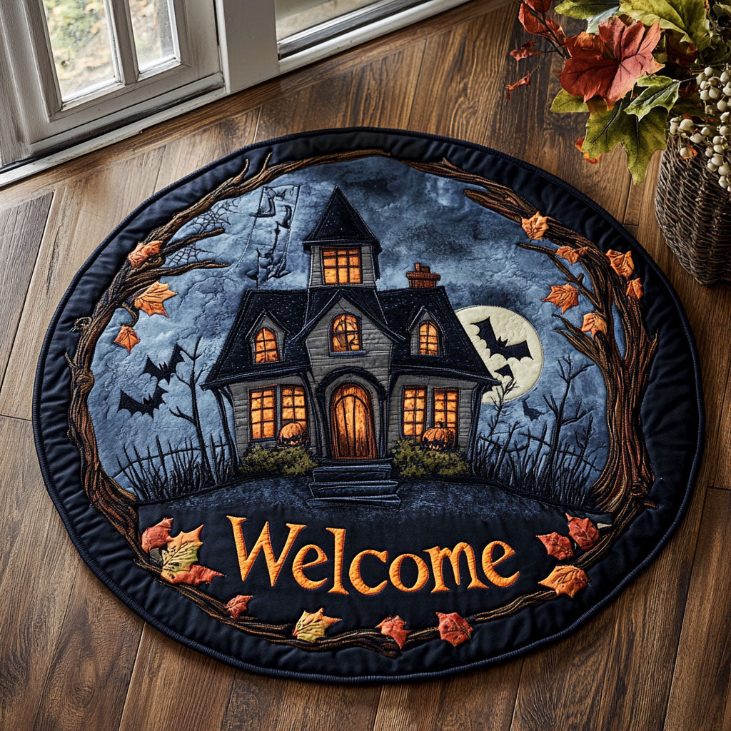 Moonlit Manor CP0108002CL Quilted Round Mat