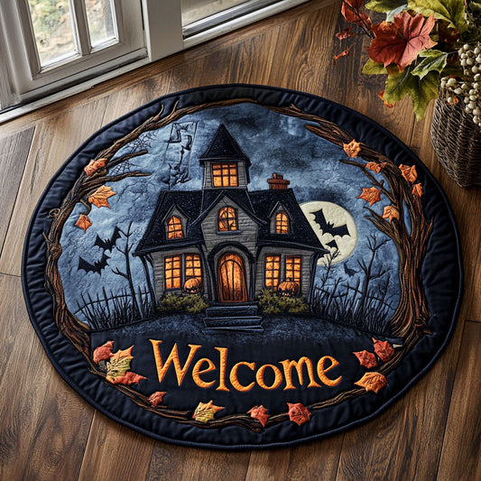 Moonlit Manor CP0108002CL Quilted Round Mat