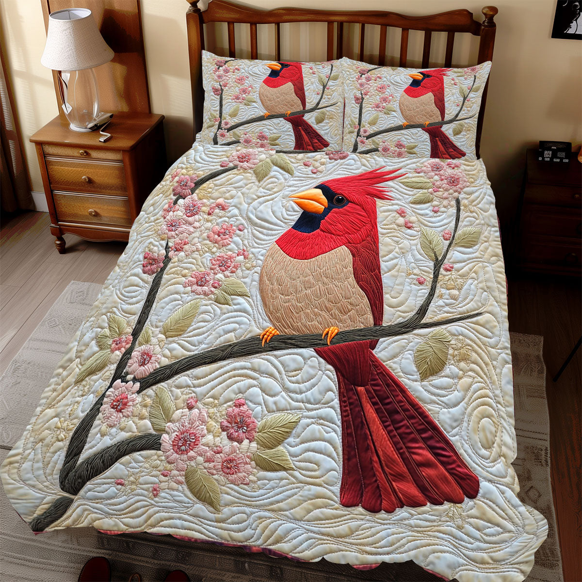 Cardinal Spring WX0412052CL Duvet Cover Set