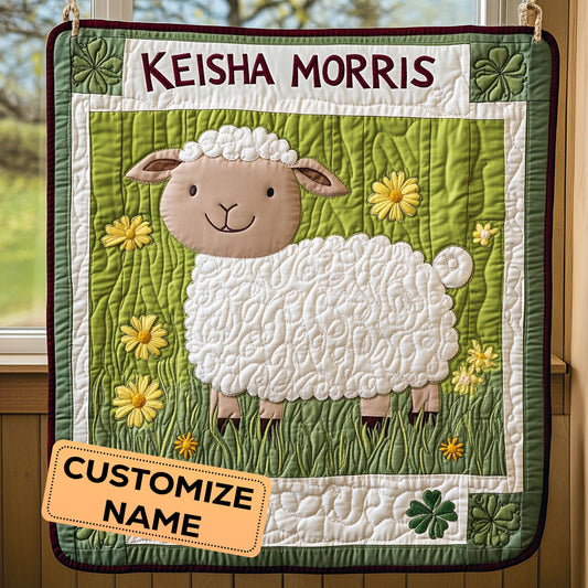 Sunshine Baah CP2507022CL Personalized Baby Quilt
