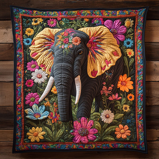 Blooming Elephant CW0406002CL Quilt