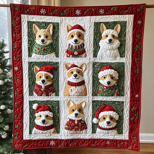 Winter Pup CP1208074CL Quilt