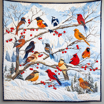 Bird Christmas YR0312012CL Quilt