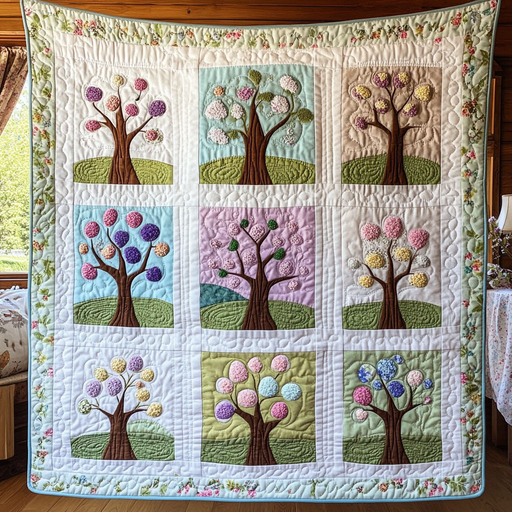 Evergreen Tree Joy WN0808127CL Quilt