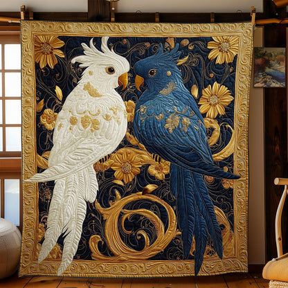 Couple Parrot WY1801058CL Quilt