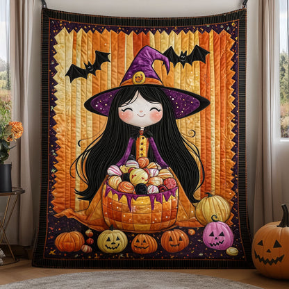 Pumpkin Nest Sorceress DH2509023CL Quilt