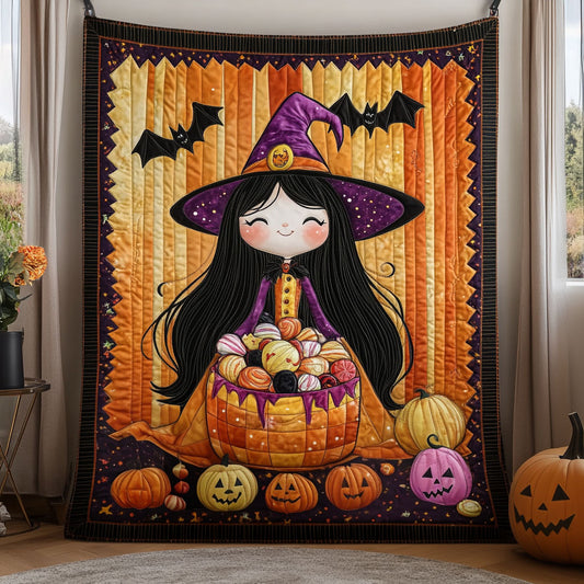 Pumpkin Nest Sorceress DH2509023CL Quilt