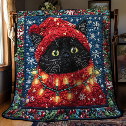 Silent Cat Night WN1812010CL Quilt