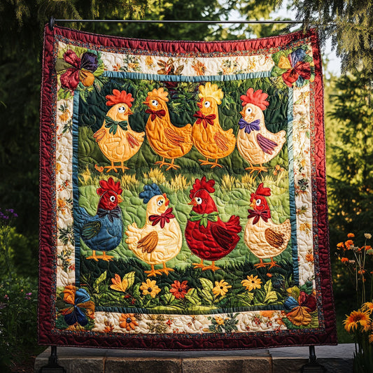 The Bowtie Flock WY1308038CL Quilt