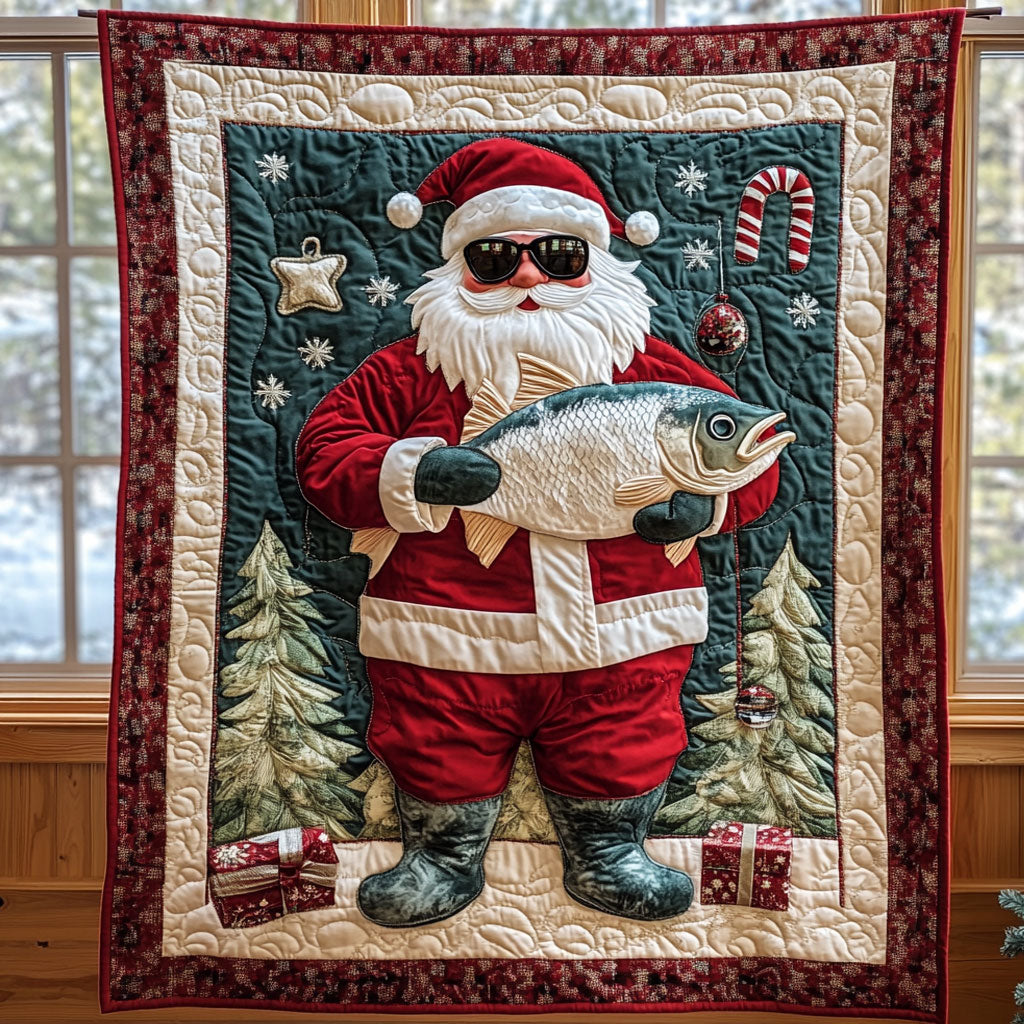 Christmas Catch CP0411013CL Quilt