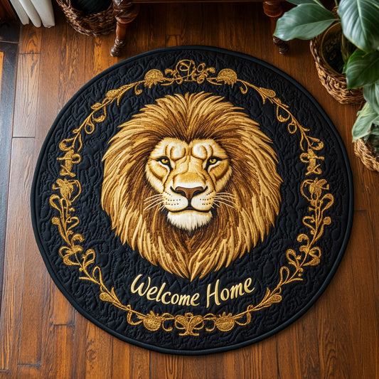 The Regal Roar CP3007064CL Quilted Round Mat