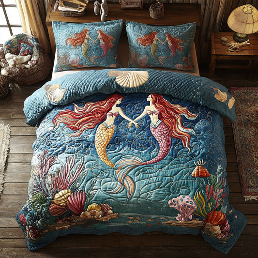 Beautiful Mermaid WJ2403019CL Duvet Cover Set