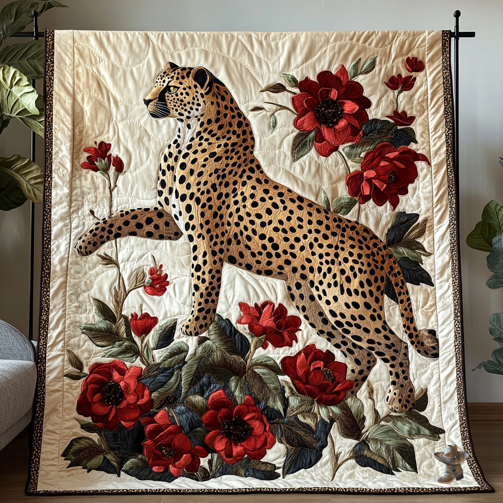 Wild Cheetah WU2210011CL Quilt