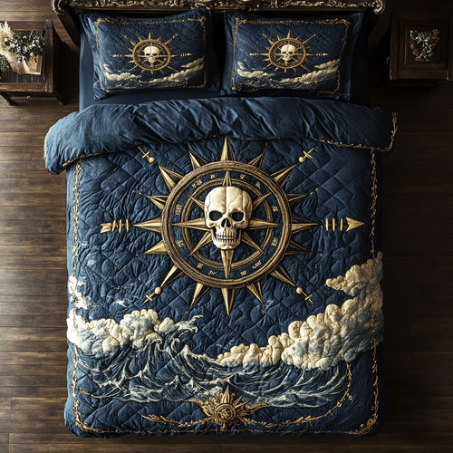 Skull Storm CP0609039CL Duvet Cover Set