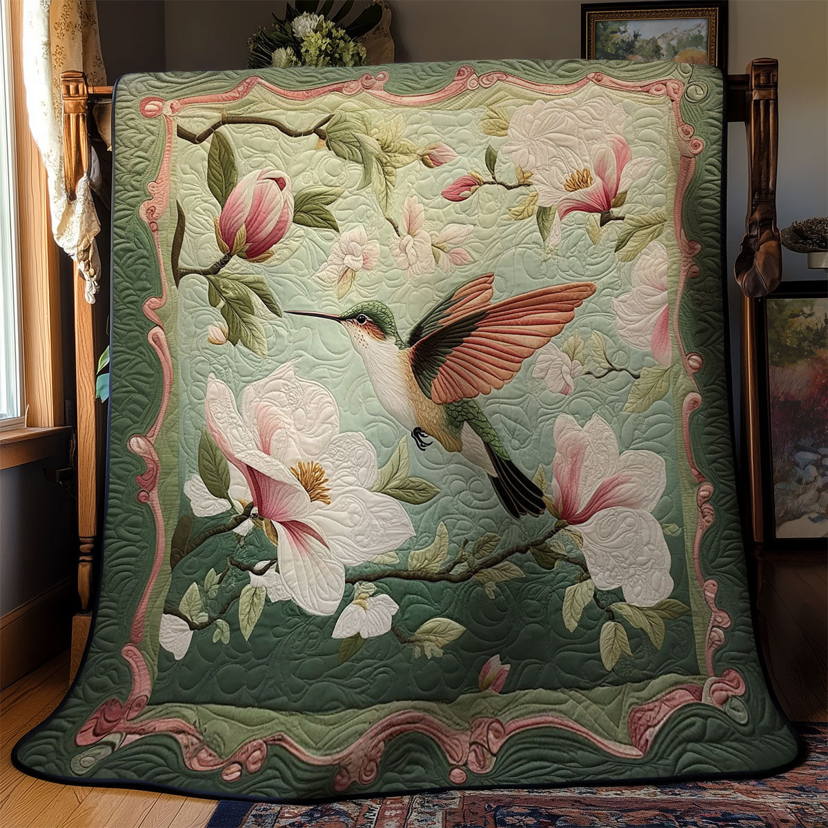 Magnolia Garden WY2103057CL Quilt