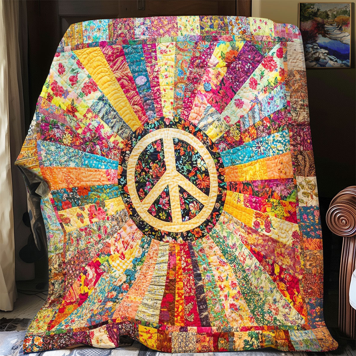 Radiant Peace WJ1812031CL Quilt