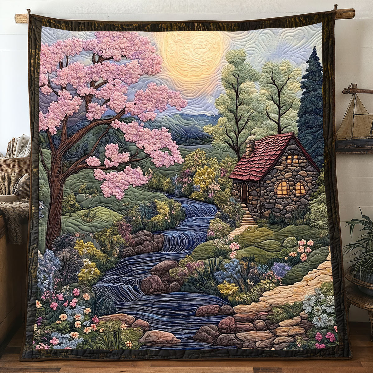 Botanical Bliss WP0705002CL Quilt