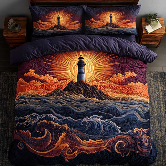 Lighthouse Horizon Fire WN0304004CL Duvet Cover Set